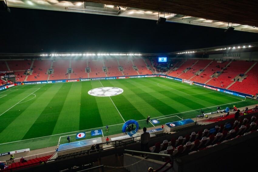 Eden Arena, el estadio del Slavia Praga